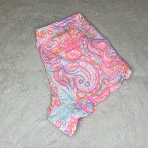 Lily Pulitzer Zip Up Shorts